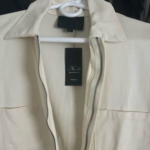 COPY - No.6 Freya Jumpsuit in ivory/vanilla NWT